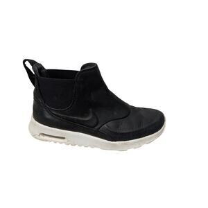 NIKE Air Max Thea Mid Women's slip on black boots size 7; Casual; 859550 001